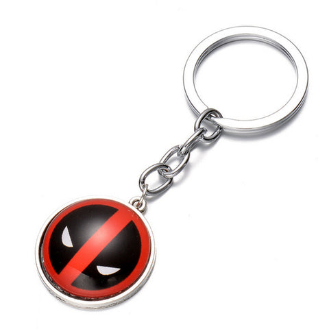 Marvel Hero Deadpool Key Chain Ring Holder