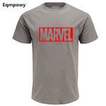 Eqmpowy 2017 New Fashion MARVEL t-Shirt men cotton short sleeves Casual male tshirt marvel t shirts men tops tees Free shipping