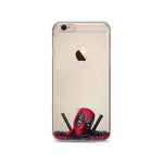 Marvel Deadpool Super Hero Soft silicone Phone Case Cover For Apple iphone