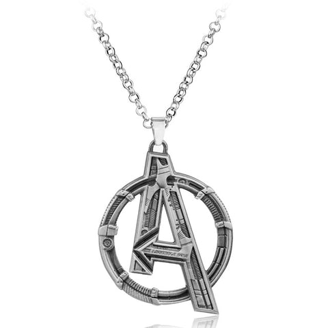 Marvel's The Avengers Logo Superhero Marvel Necklace