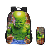 Marvel Super Hero Hulk Backpacks For Boys and Girls