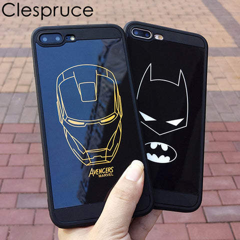 Marvel Batman Ironman Phone Cases For iPhone