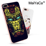Marvel Comics logo Style Design Cell Phone Case for Apple iPhone