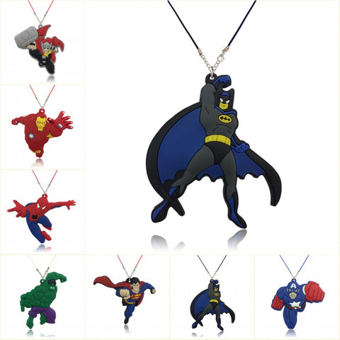 Marvel Avenger Action Figure Necklace