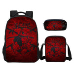 Deadpool 2 Backpack Slanting Bag Pencil Bag for Boys and Girls