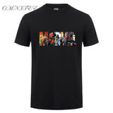 New Fashion Marvel Short Sleeve T-shirt Men Superhero print t shirt O-neck comic Marvel shirts tops men clothes Tee