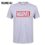 2017 new summer Marvel men t shirt short sleeve 100% cotton t shirt fashion hip hop loose t-shirt tops tees brand clothing