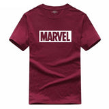 2018 New Fashion MARVEL t-Shirt men cotton short sleeves Casual male tshirt marvel t shirts men tops tees Free shipping
