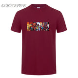New Fashion Marvel Short Sleeve T-shirt Men Superhero print t shirt O-neck comic Marvel shirts tops men clothes Tee