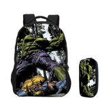 Marvel Super Hero Hulk Backpacks For Boys and Girls