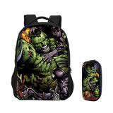 Marvel Super Hero Hulk Backpacks For Boys and Girls