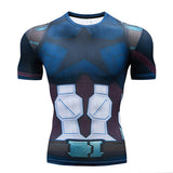 2018 Marvel Superhero Winter Soldier Bucky 3D Men T Shirt Fitness Crossfit T-Shirt Long Sleeve Compression Shirt Mens MMA
