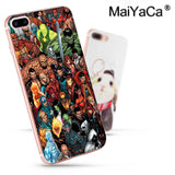 Marvel Comics logo Style Design Cell Phone Case for Apple iPhone