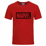 EINAUDI 2018 New Fashion MARVEL t-Shirt men cotton short sleeves Casual male tshirt marvel t shirts men tops tees Free shipping