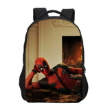 Brand Designer Marvel 3D Printing Deadpool 2 Backpacks