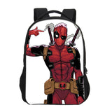 Brand Designer Marvel 3D Printing Deadpool 2 Backpacks