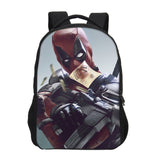 Brand Designer Marvel 3D Printing Deadpool 2 Backpacks