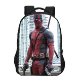 Brand Designer Marvel 3D Printing Deadpool 2 Backpacks