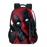 Brand Designer Marvel 3D Printing Deadpool 2 Backpacks