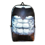 Batman Backpack Large Capacity Leather School Bags